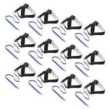 12pcs ESD Anti Static Foot Heel Straps Wrist Strap Adjustable Black