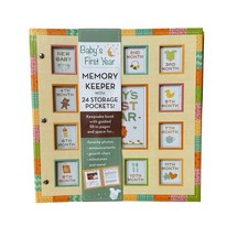 Baby's First Year Memory Keeper with 24 Storage Pockets - PI Kids