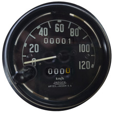LAND ROVER SERIES  SANTANA EB5 SPEEDOMETER METAL CASE