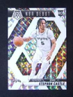 2024-25 Panini Mosaic Stephon Castle #267 RC NBA Debut Choice White Mosaic /35