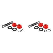 2x TEDGUM Querlenkerlager Hinten für Honda Civic VII Hatchback EU EP EV 1.4iS