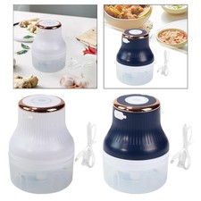 Electric Mini Garlic Chopper Fruit Masher Dless Electric Portable Garlic Masher