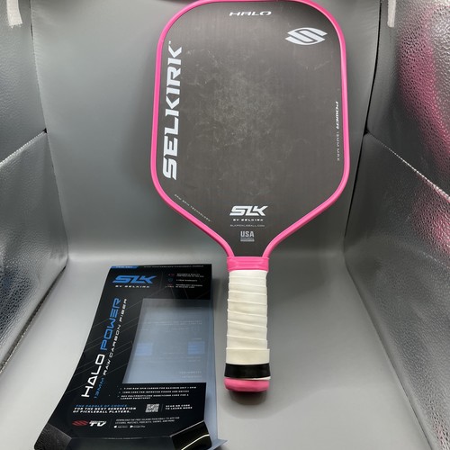 Selkirk SLK Halo Power Pickleball Paddle - Pink & Black - Used Once