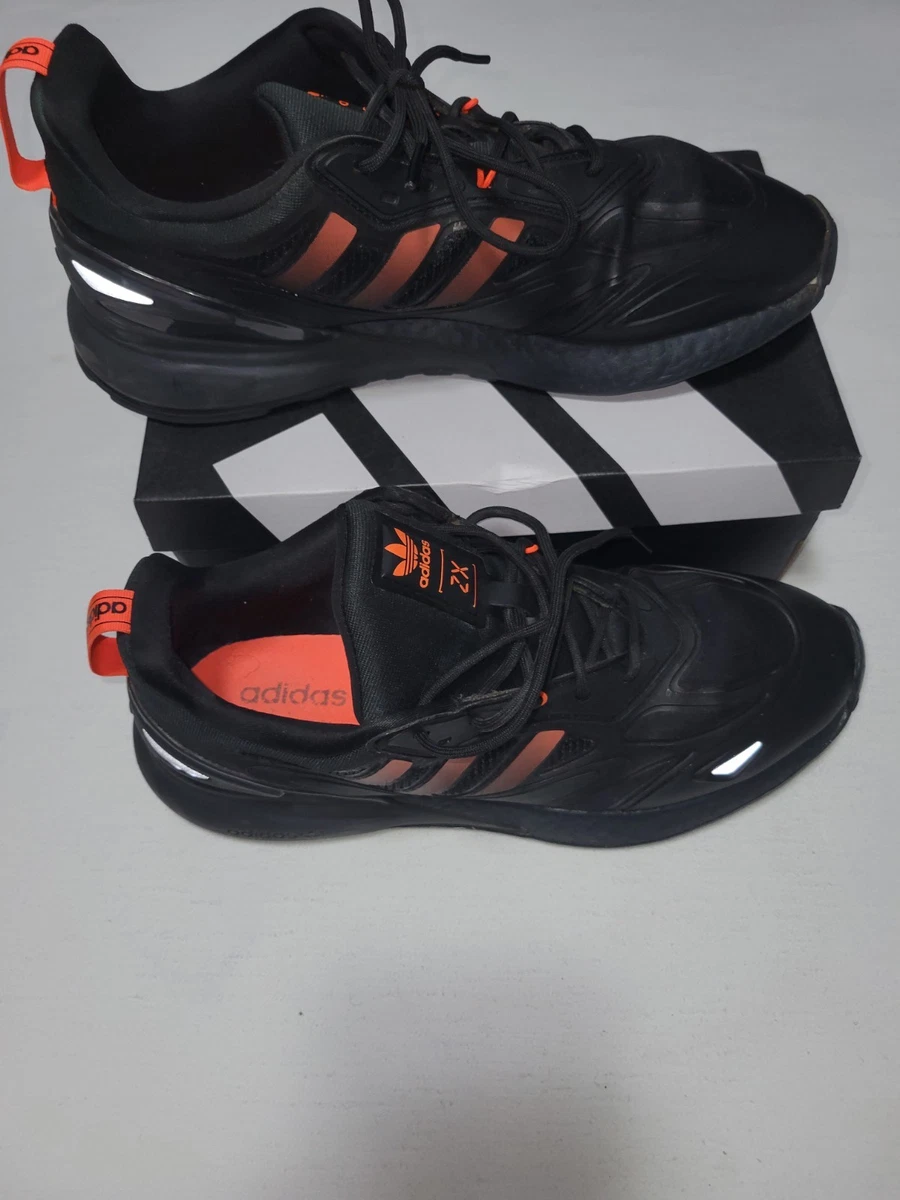 Adidas ZX 2K Boost 2.0 Black Solar Red for sale | eBay