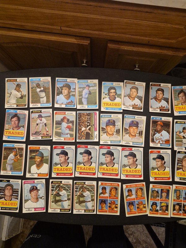 topps vintage baseball card lot