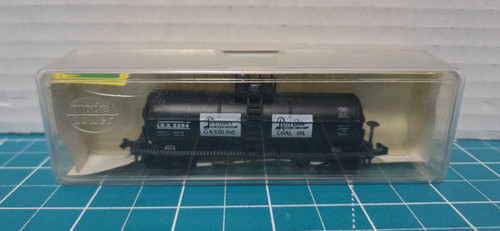 MODEL POWER N SCALE FREIGHT CARS 3762 Premier Gasoline Tanker Black | Zustand: Used