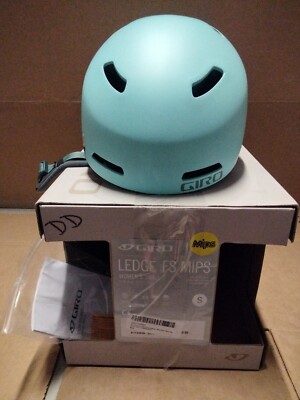 Giro Ledge FS Mips Snow Helmet Women's Small Matte Glaze Blue Gray