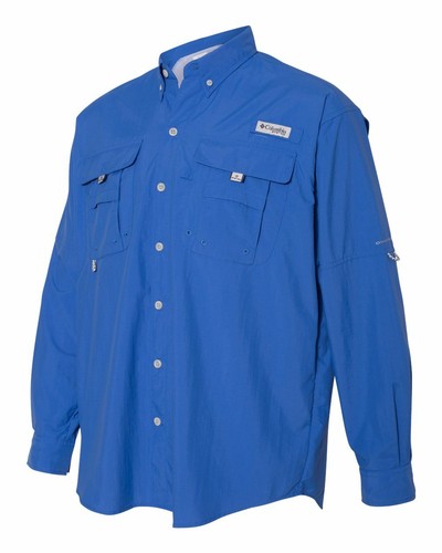 Columbia Men's New BAHAMA II Sizes S-2XL, 3XL, 7048, Long Sleeve Fishing Shirt - Picture 41 of 43