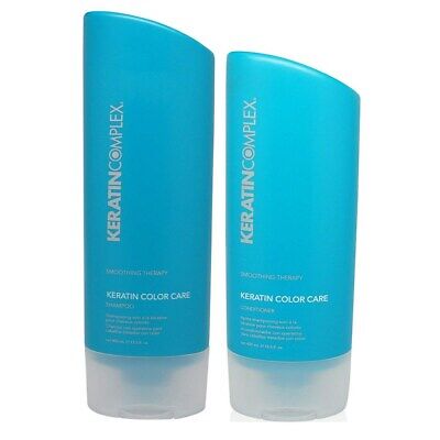 Keratin Complex Keratin Color Care Shampoo and Conditioner 13.5 Duo Blue