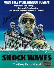 BROOKE ADAMS signed autograph 20x25cm SHOCK WAVES in person autograph COA