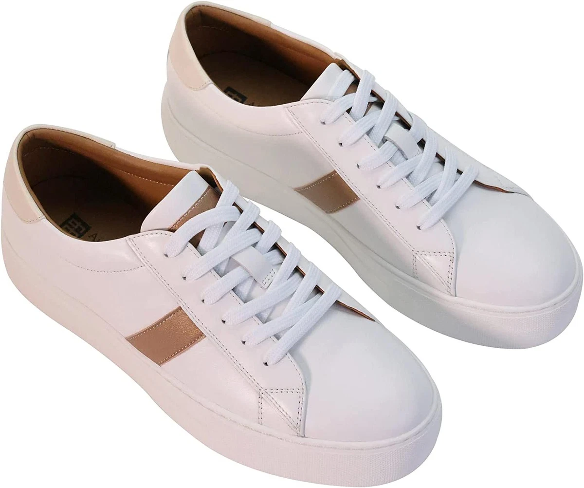 AiciBerllucci Women s Low top Casual Fashion Sneakers Authentic Leather