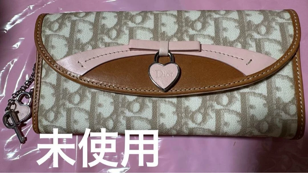 Dior Vintage Long Portefeuille Chaîne Coeur Charm Romantique Ethnique Ligne Occasion