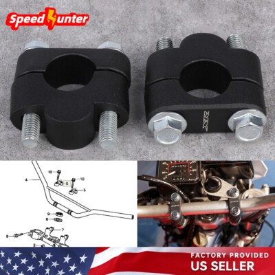 7/8''Handlebar Riser Mounting Clamp Adapter For HONDA XR150L XR190L XR650L XR650R