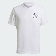 Adidas x Star Wars The Mandalorian The Child Graphic T-Shirt White Men's Medium
