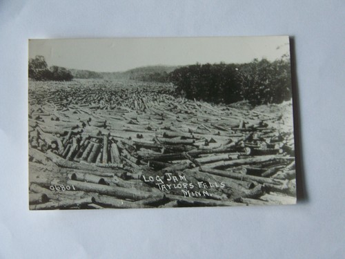 Taylor's Falls Minnesota MN RPPC foto atasco - Imagen 1 de 2