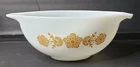 PYREX 443 Butterfly Gold Cinderella 2 1/2 Qt Nesting Mixing Bowl