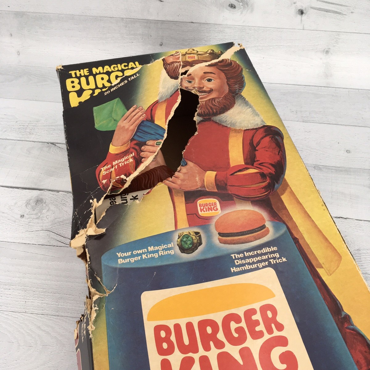 Vintage 1980 Knickerbocker The Magical Burger King Doll Toy | eBay