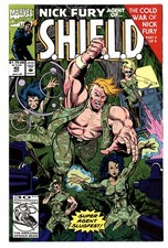 Nick Fury, Agent of S.H.I.E.L.D. (3rd Series) #40 NM- 9.2 1992 Paul Abrams Cover