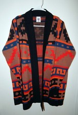 Vintage 90's Southwestern Aztec Print Sweater Cardigan