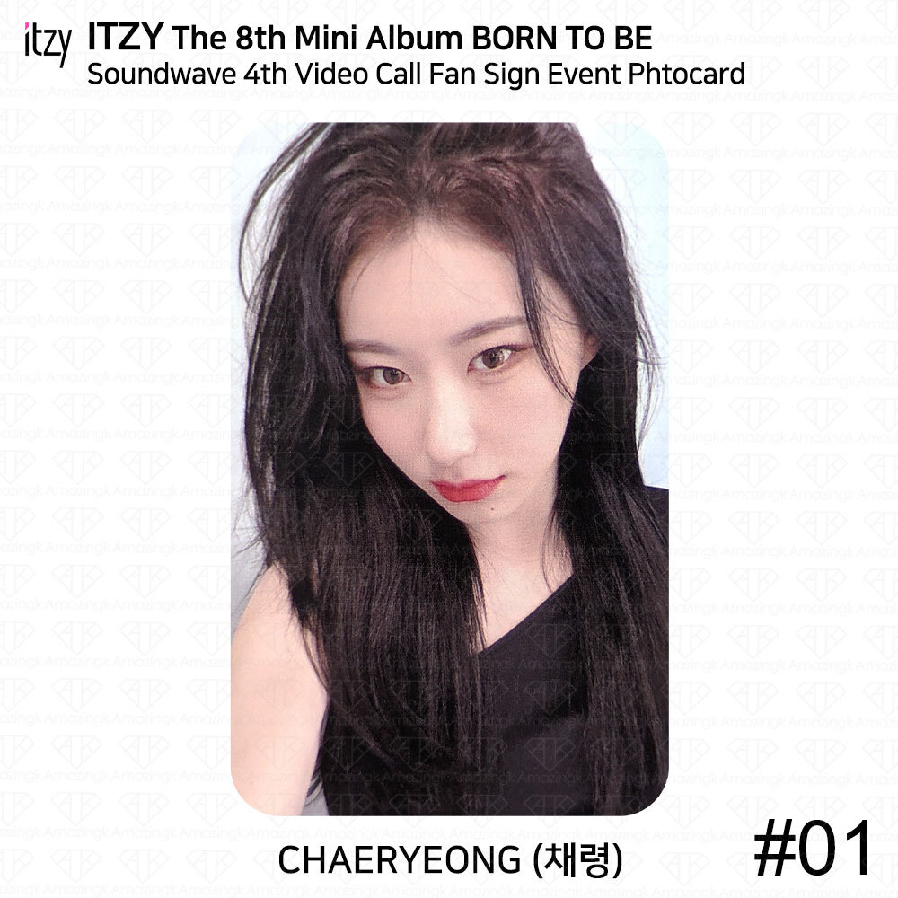 ITZY 8th Mini Album Born To Be Soundwave 4th Video Call Fan Sign