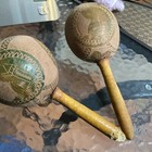 Maraca’s, Wooden, Vintage Pair