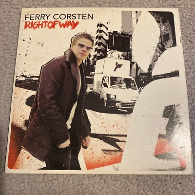 Ferry Corsten - Right of Way (2004) Card sleeve pre release radio promo