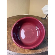 Vintage Fiestaware Homer Laughlin Soup Cereal Bowl Cinnabar 7” USA