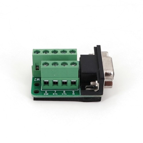 D-SUB DB9 RS232 Female 9-Pin Plug Breakout Terminals Adapter Connector - Picture 3 of 5