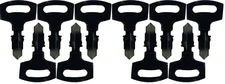 Fits CAT/Mitsubishi Forklift Replacement Key *10 Pack*