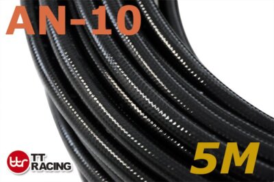 10 AN (5/8'') Push On Loc Lock Fuel Hose for Fuel Systems E85 E10 - 5 metre Black