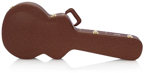 Gator GW-335-BROWN Cases Deluxe HardShell Wood Case For 335 SemiHollow Guitars