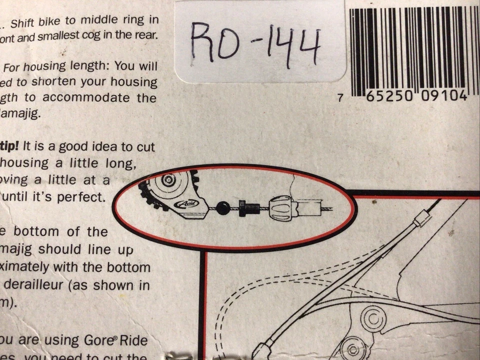 Polea de cable de desviador Avid Rollamajig Shimano gris hecho en EE. UU. Foto 4 de 4