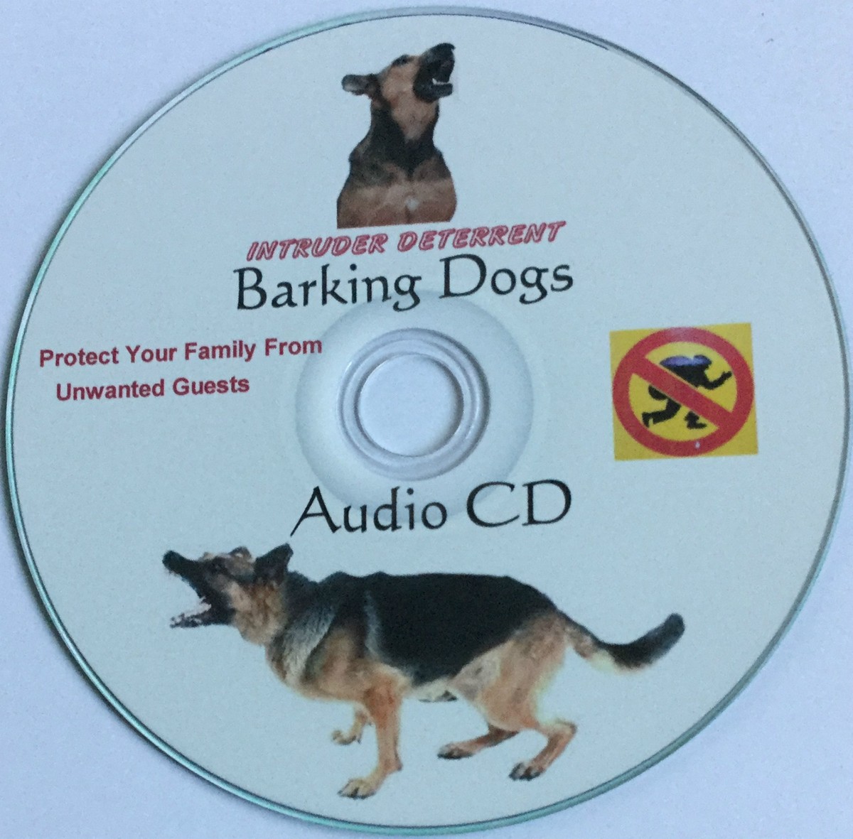 Barking Dog Security CD Vicious Barking Dogs Audio CD Aggressive