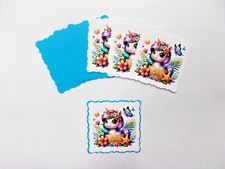 Set #  25   Matted Image with mats  Card Making