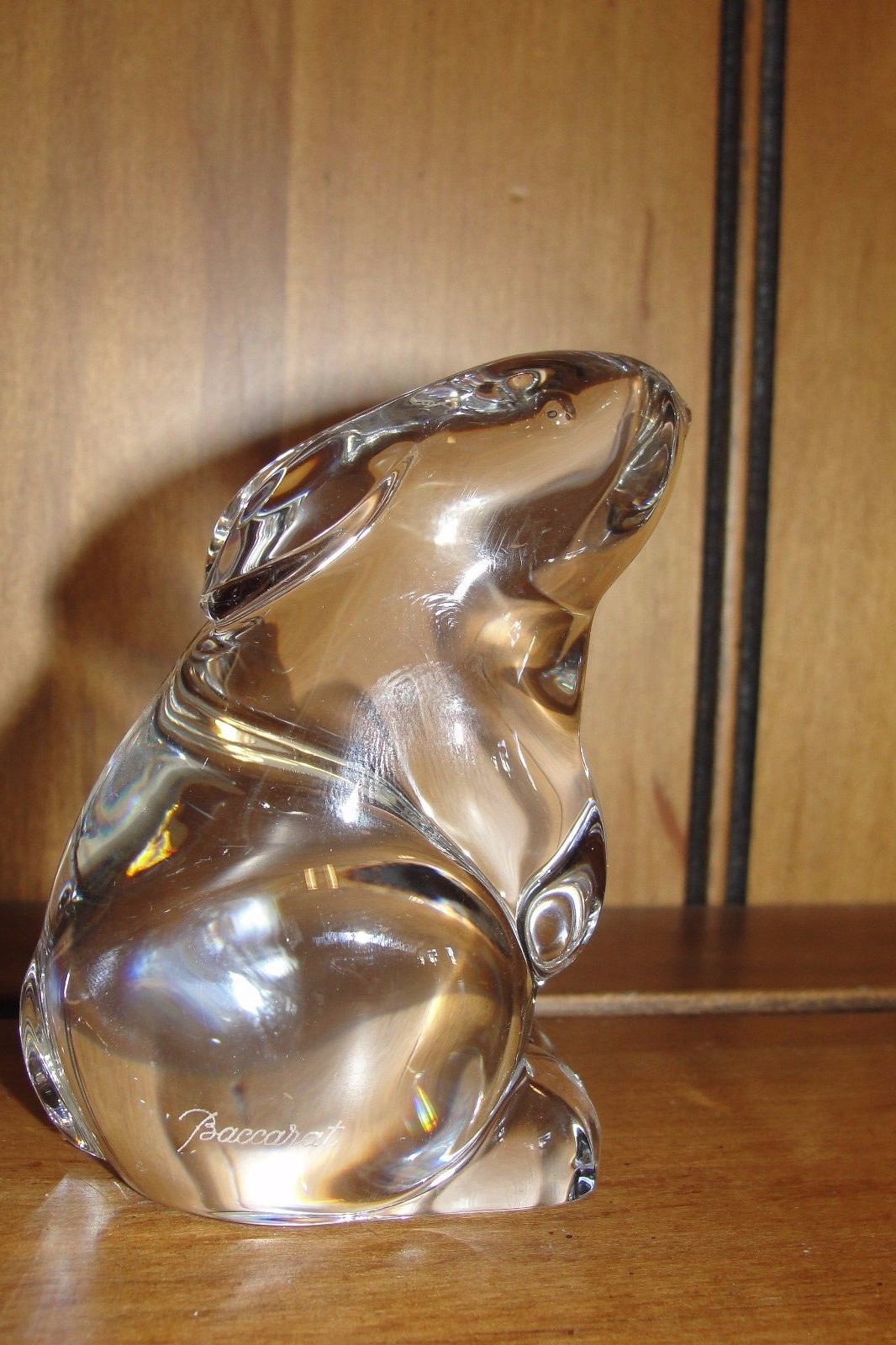 Vintage Baccarat Crystal Bunny | eBay