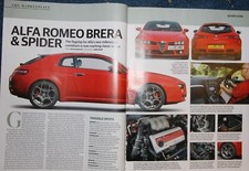 Original 2023 extracted Buyers Guide CSC mag article: ALFA ROMEO BRERA & SPIDER