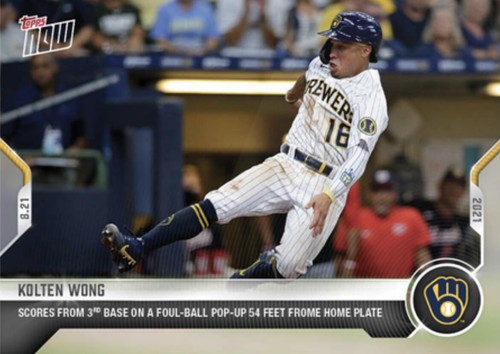 2021 Topps Now 686 Kolten Wong