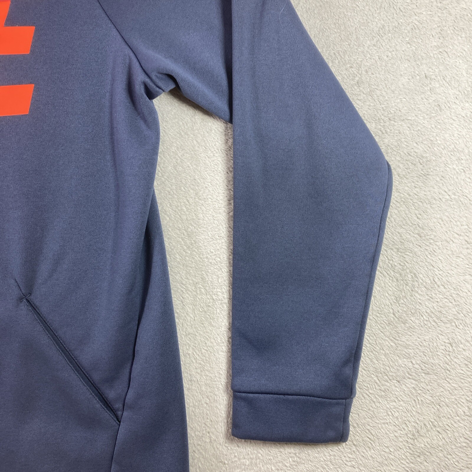 Nike Hoodie Sweatshirt Adult Small Blue Dri-Fit Casual Outdoors Sports READ thumbnail 6