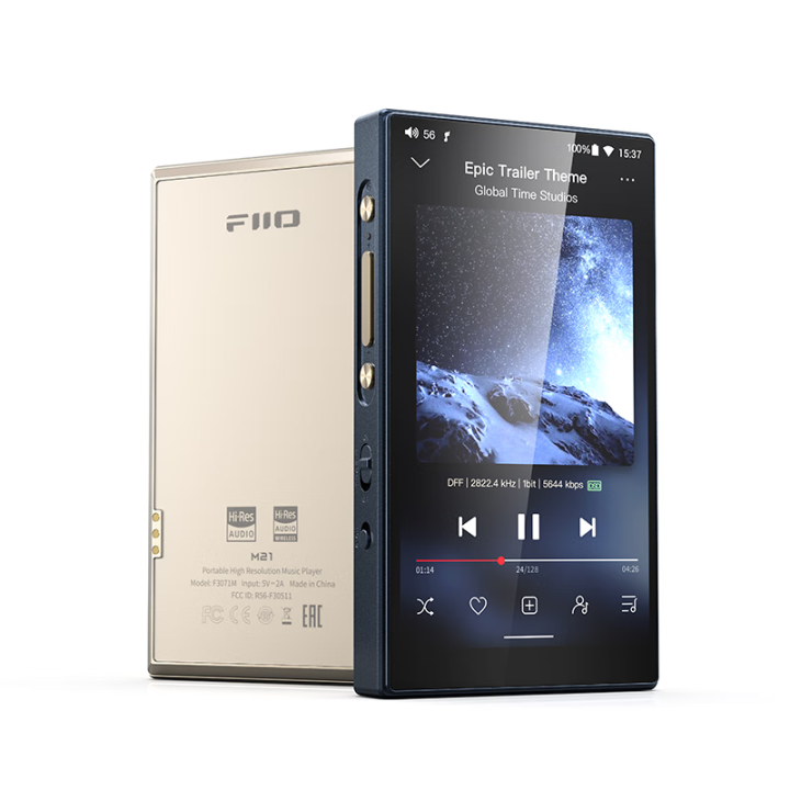 【ほぼ新品】Fiio M21 高音質DAP - Dark Blue Amazon.com: FiiO M21 Android 13 Portable Music Player MP3