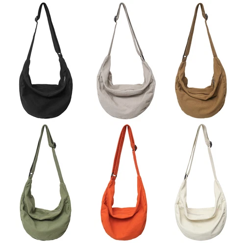 Crossbody Bag Crescent Commute Bag Simple Casual Large Capacity Travel Sling Bag - Picture 1 of 39