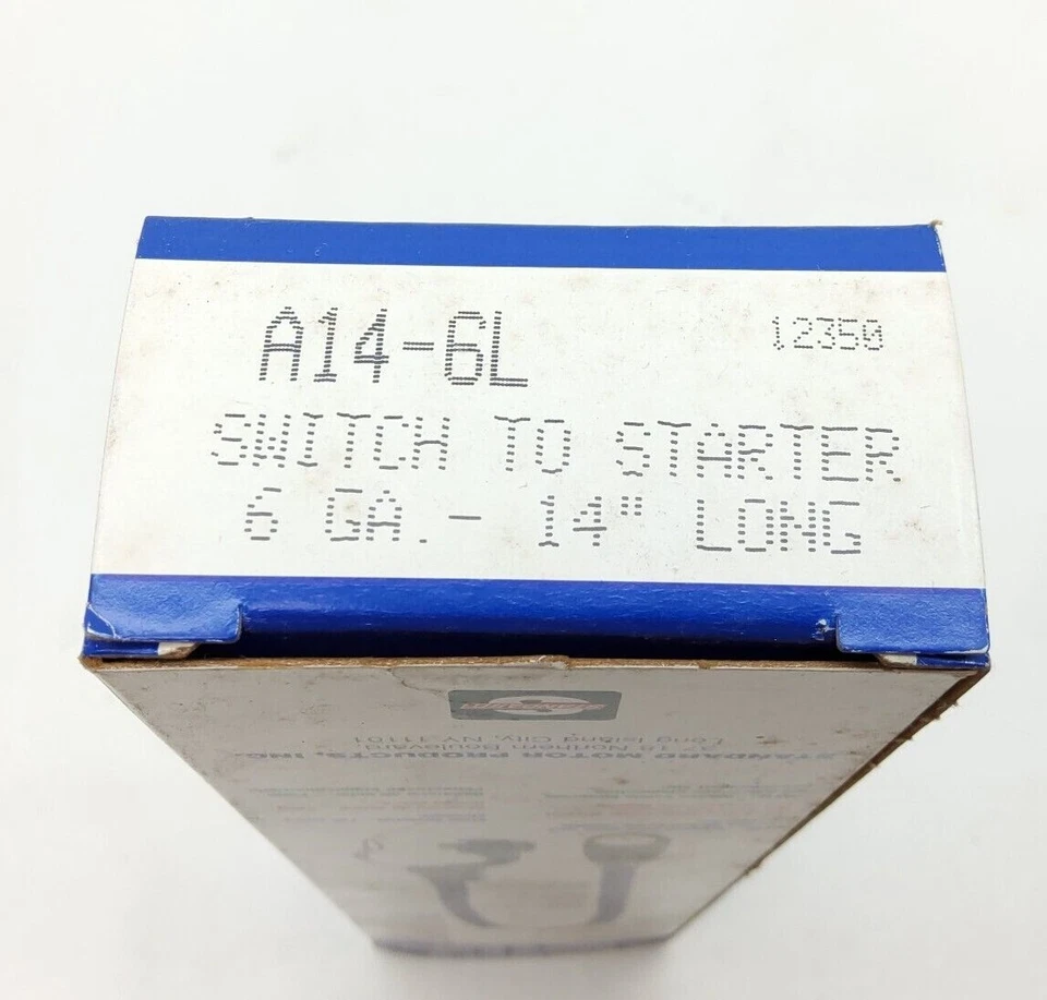 NUEVO SMP A14-6L Calibre 6 14" Largo Interruptor Para Arrancar Cable Batería  Foto 4 de 4