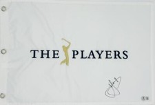 CAM CAMERON SMITH SIGNED THE PLAYERS TOURNAMENT GOLF PIN FLAG AUTOGRAPH BAS J13