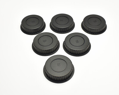 Unbranded Canon EOS Mount Rear Lens Cap Lot Qty-6  (#T422)