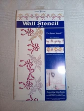 Wall Stencil Victorian Cherubs Plaid Decor+Folk Art 26706 VTG NOS Decor 