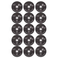 15 StüCk 3Zoll 75Mm Abgeschnitten Rad Harz Schneiden Scheibe Faser Kreis Sä4337