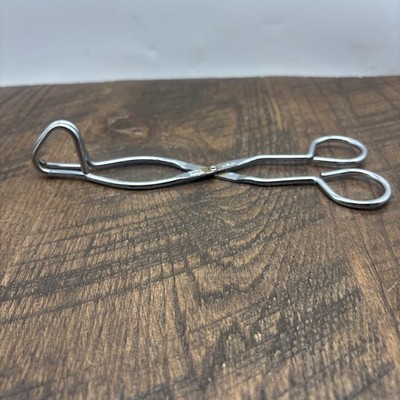 Echo USA curbed 8 inch stainless steel tongs