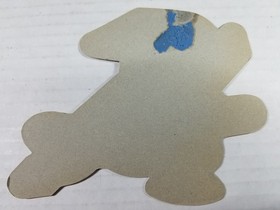 Vintage Nintendo Zelda NES 1989 Link Thin Cardboard Cutout Display 4"