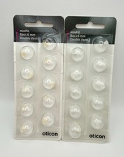 Oticon - MiniFit Bass 6mm Double Vent Domes  10 Ct Per Pack  2Pk