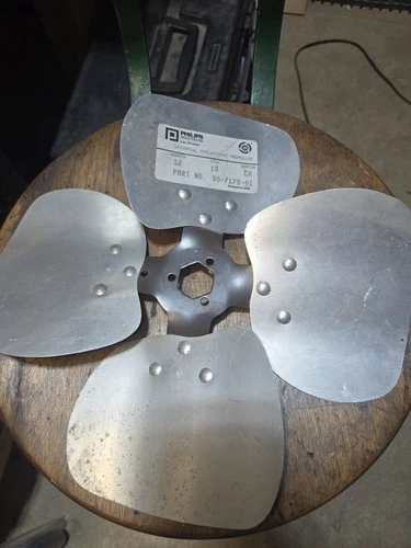 Philips Industries 60-7179-01 Fan Blade 12" Pitch 19 Rotation CW NEW condenser