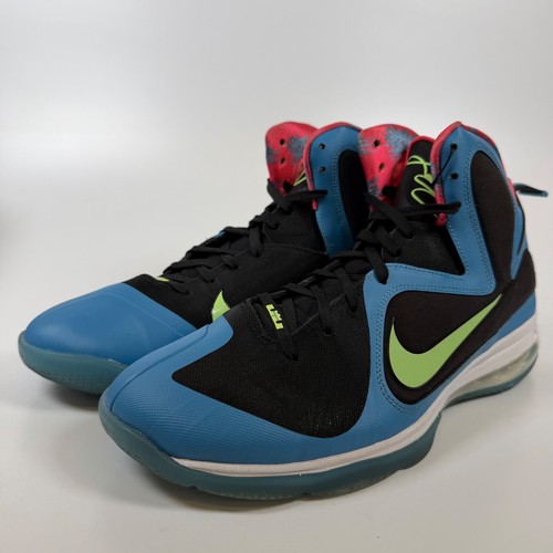Nike LeBron 9 South Coast Blue Black Green DO5838-001 Mens Size 11.5 Basketball